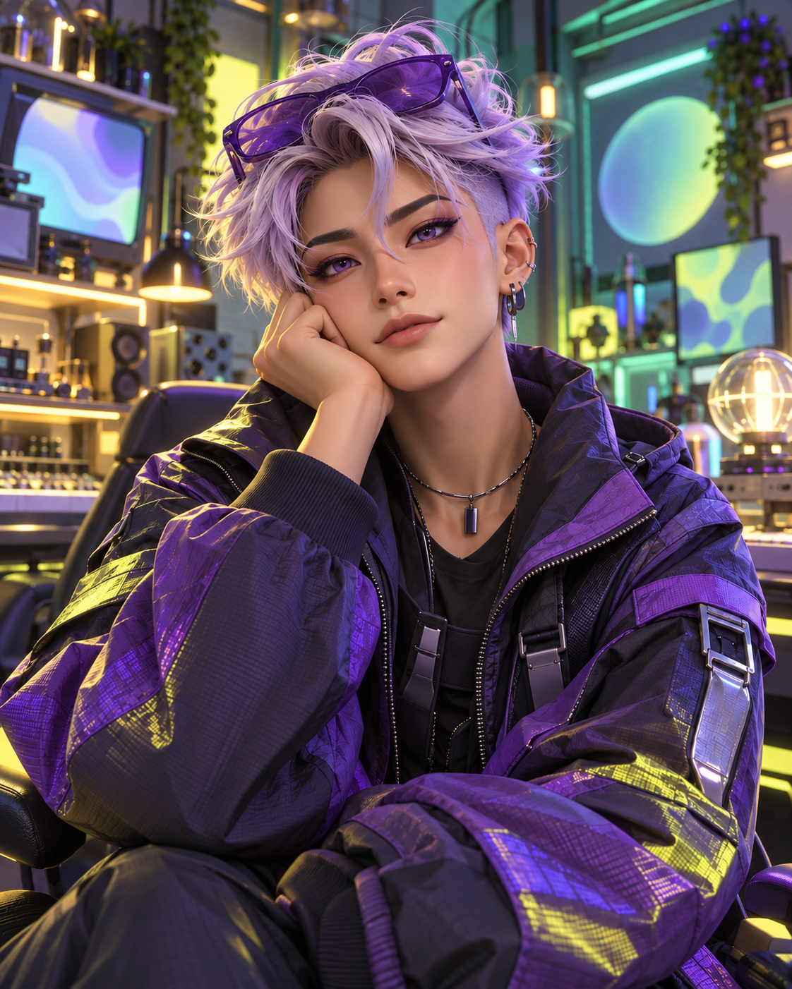 Kai Hex, a fictional AI character concept for Gaming & digital culture.